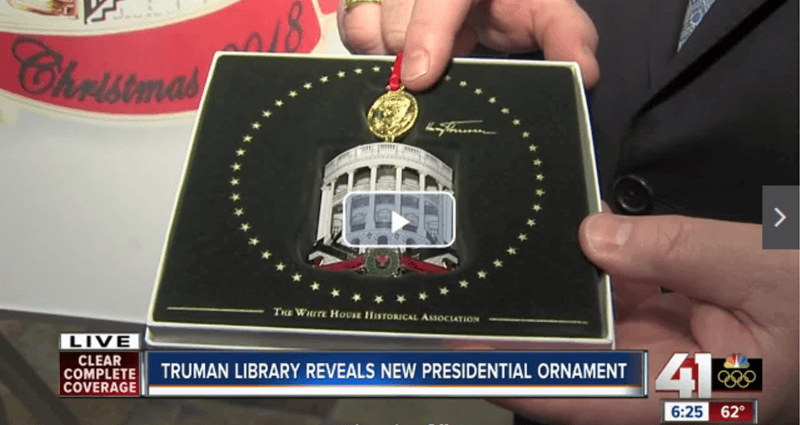 2018 Presidential Ornament