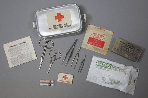 Korean War First Aid Supplies
