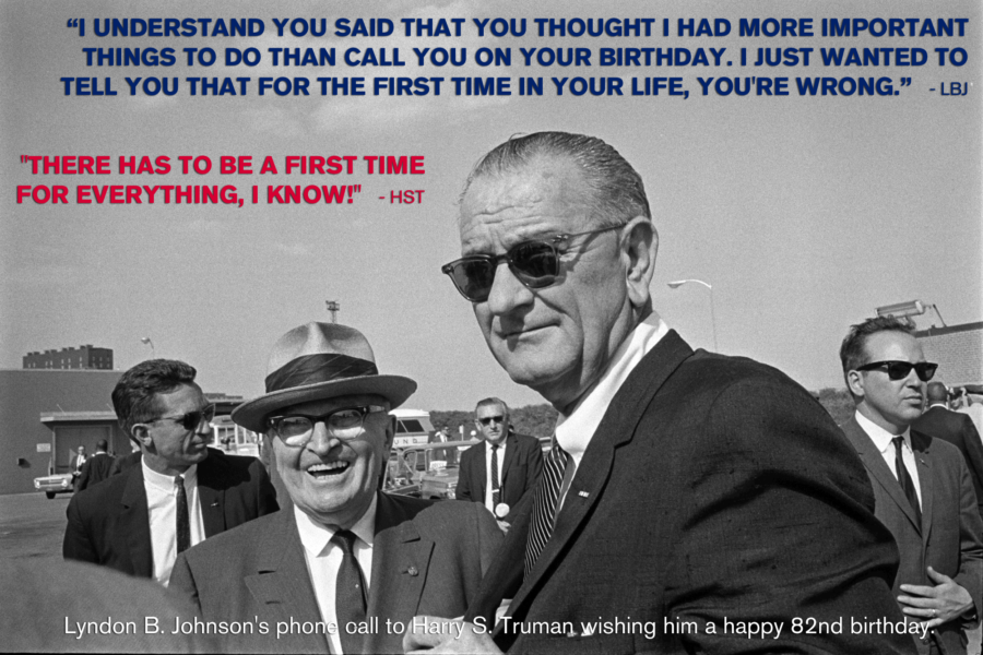 A Presidential Friendship: HST & LBJ - Truman Library Institute